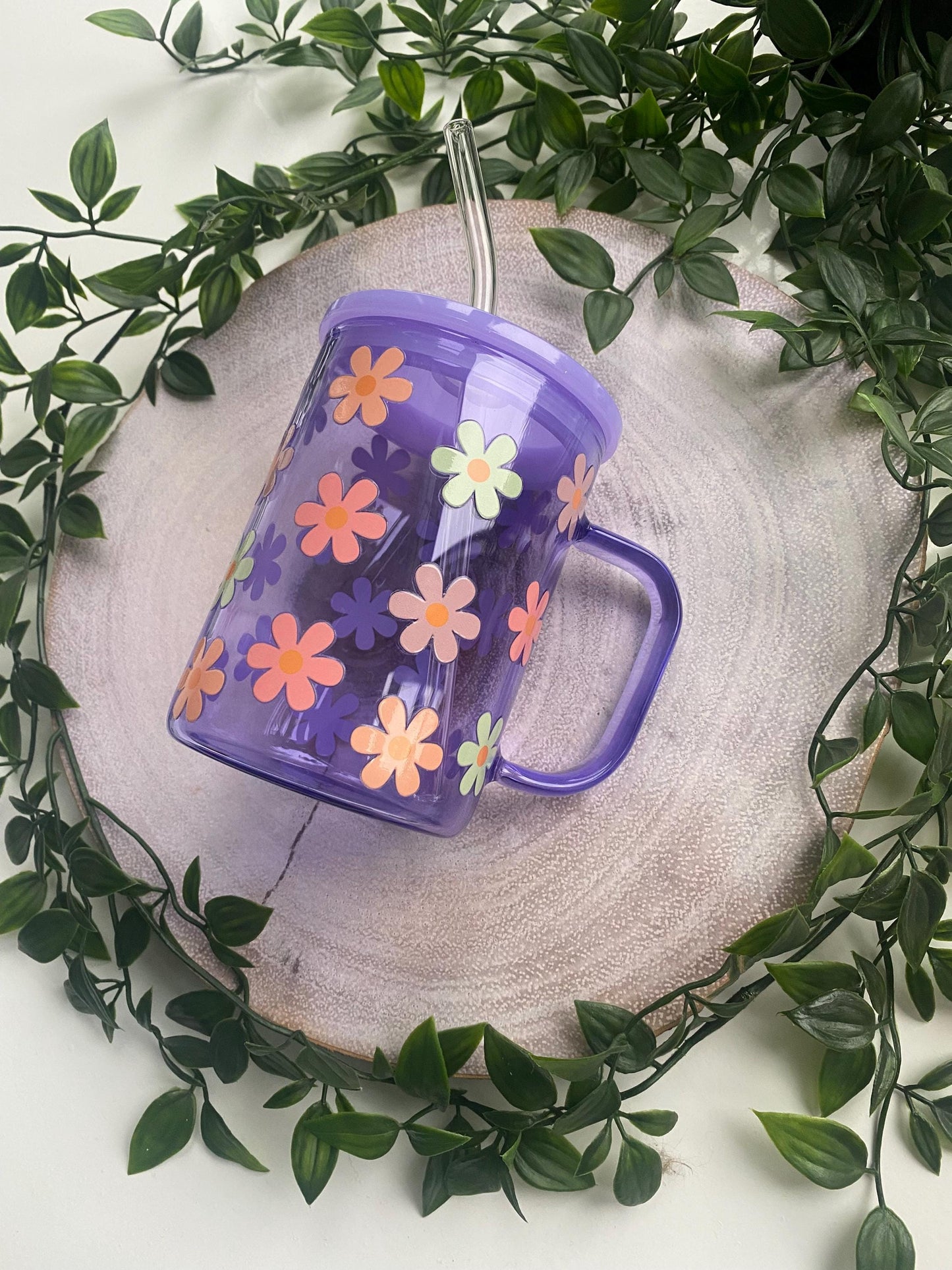 Retro Pastel Daisies