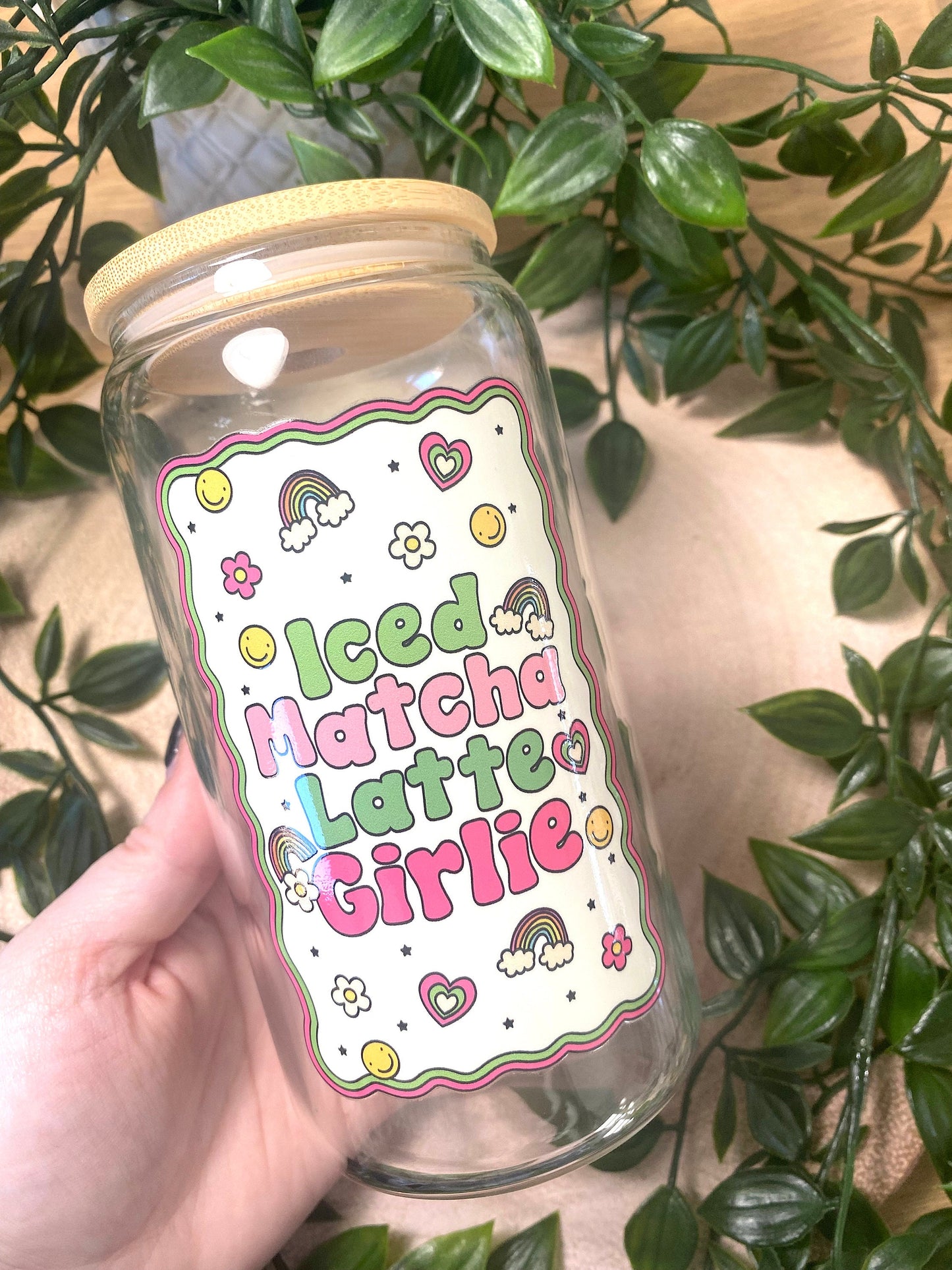 Iced Matcha Latte Girlie