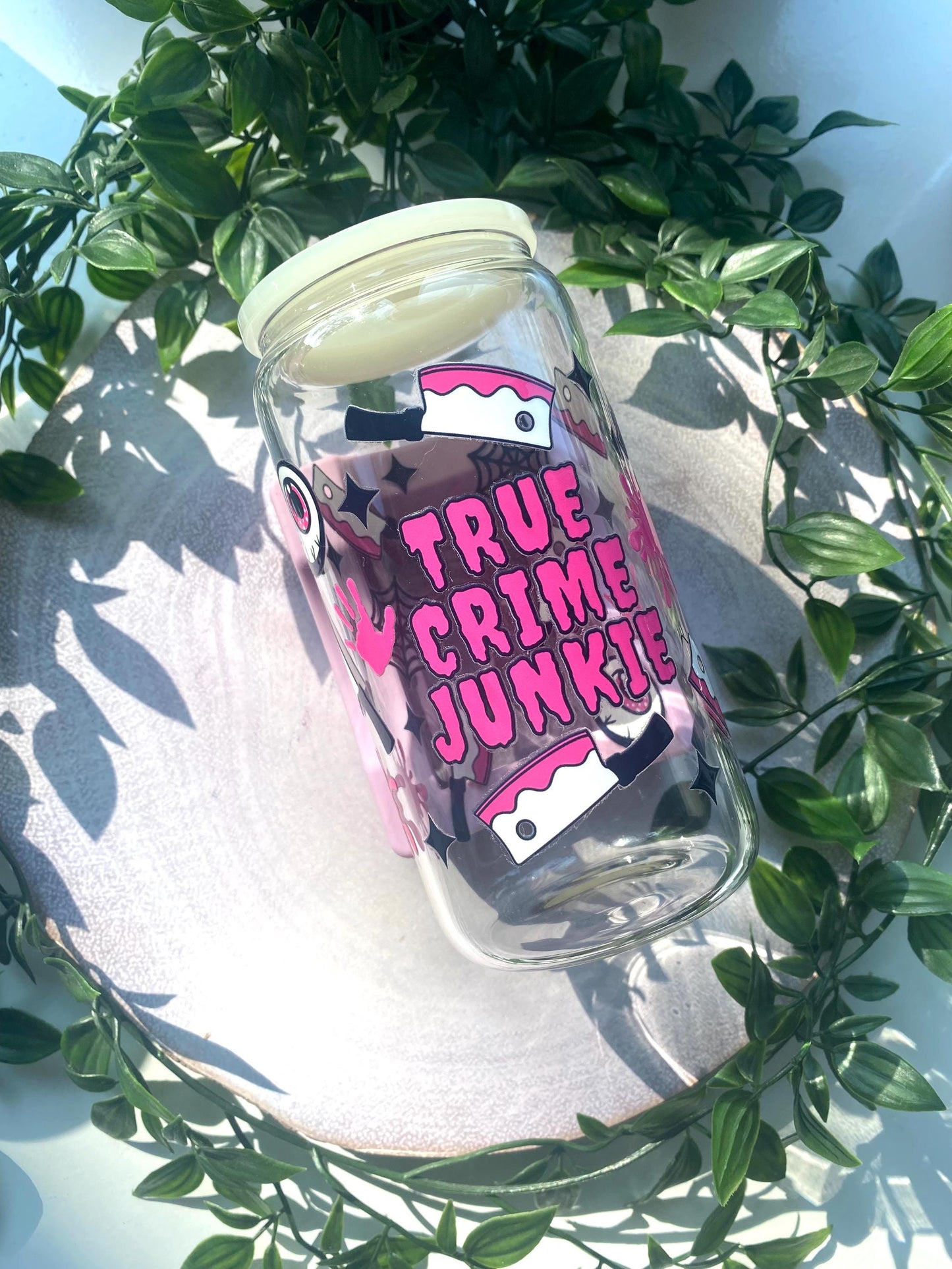 True Crime Junkie Pink