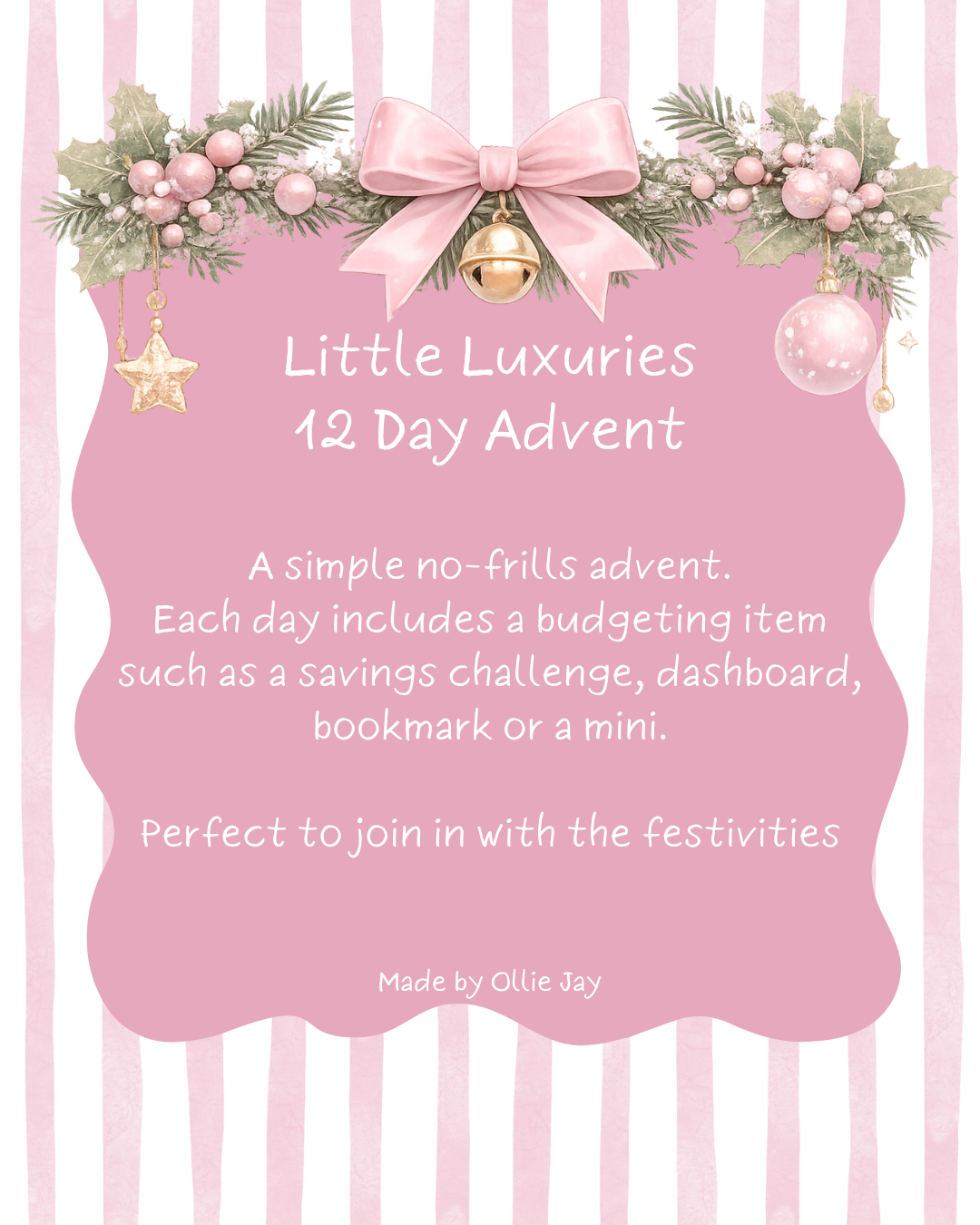 Little Luxuries Advent Pre-Order