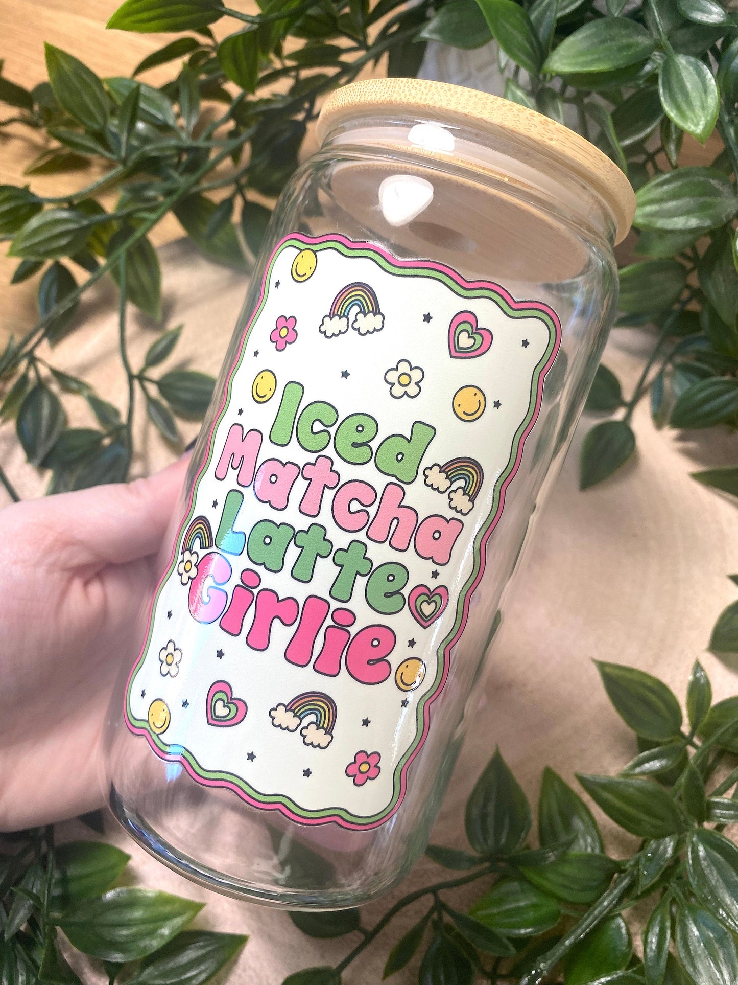 Iced Matcha Latte Girlie