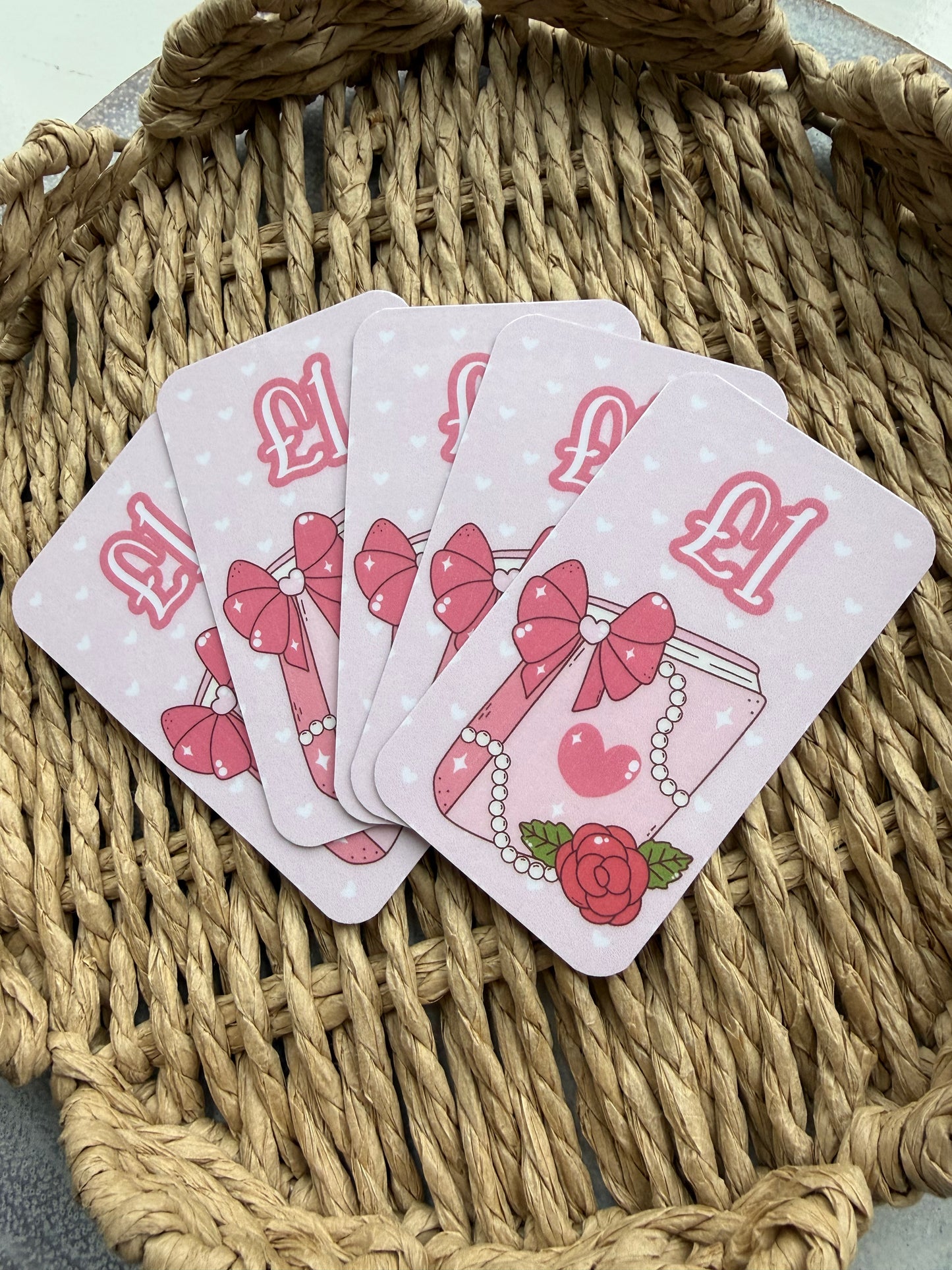 Bow Book £1 Placeholders