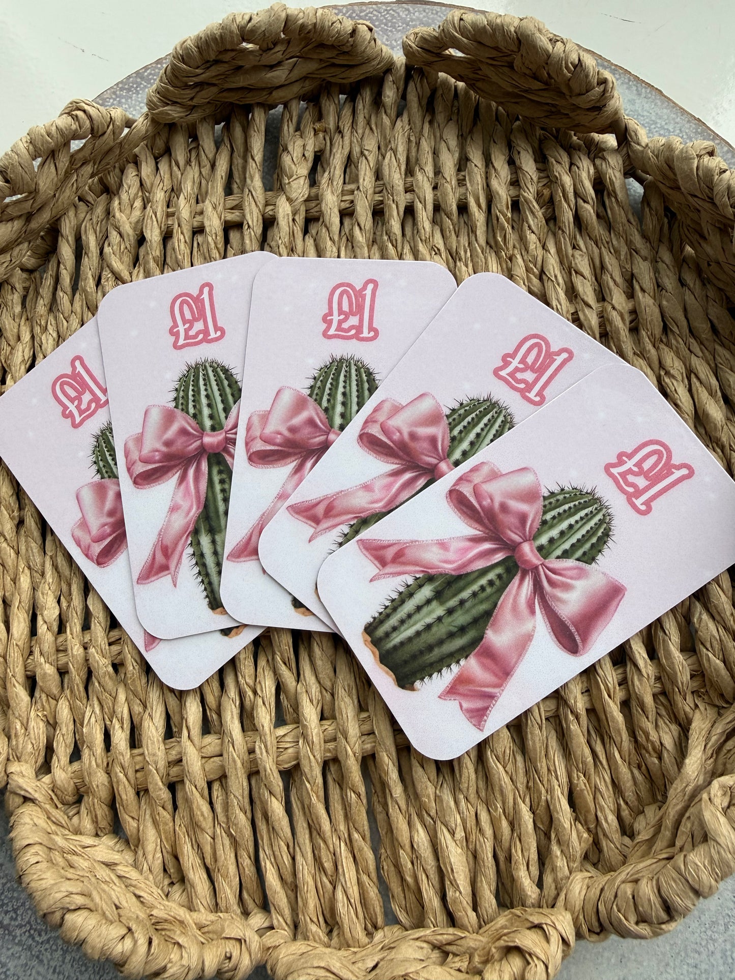 Cactus £1 Placeholders