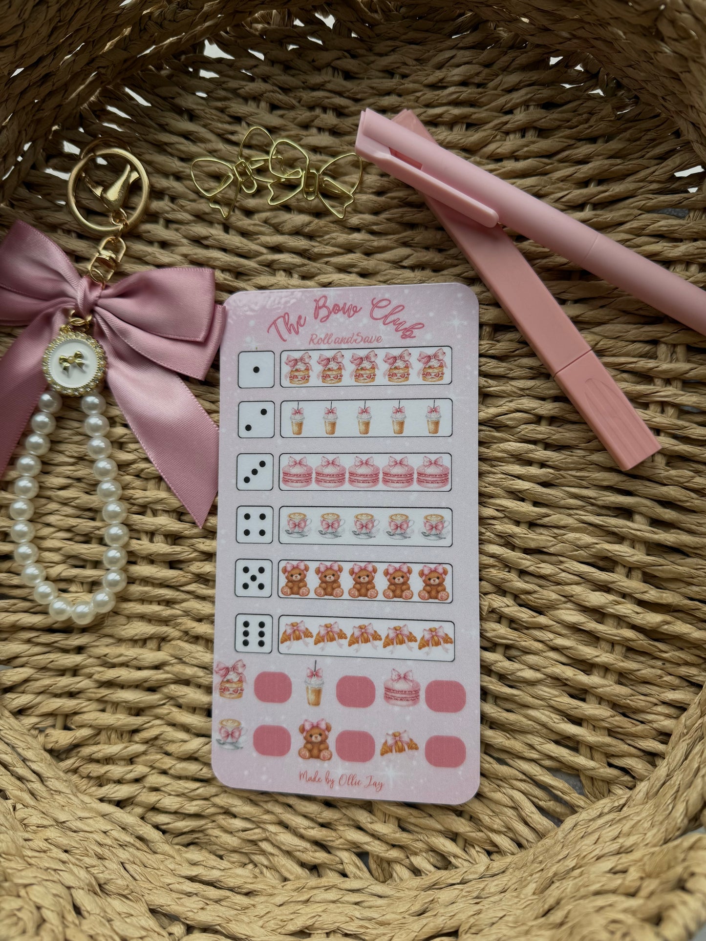 The Bow Club Roll and Save