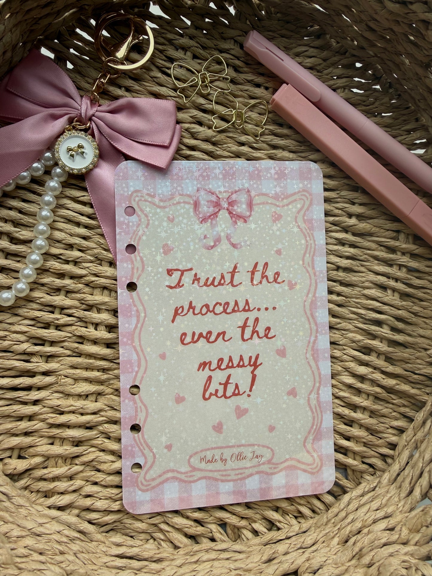 Trust the Process... Even the Messy Bits! Holographic Dashboard