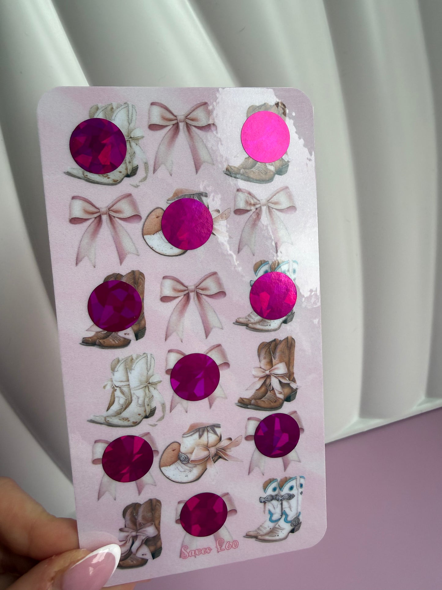 Cowgirl Daydream Pink Scratch off