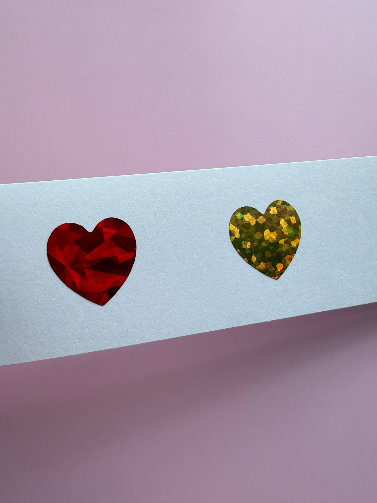 Heart Scratch Off Stickers