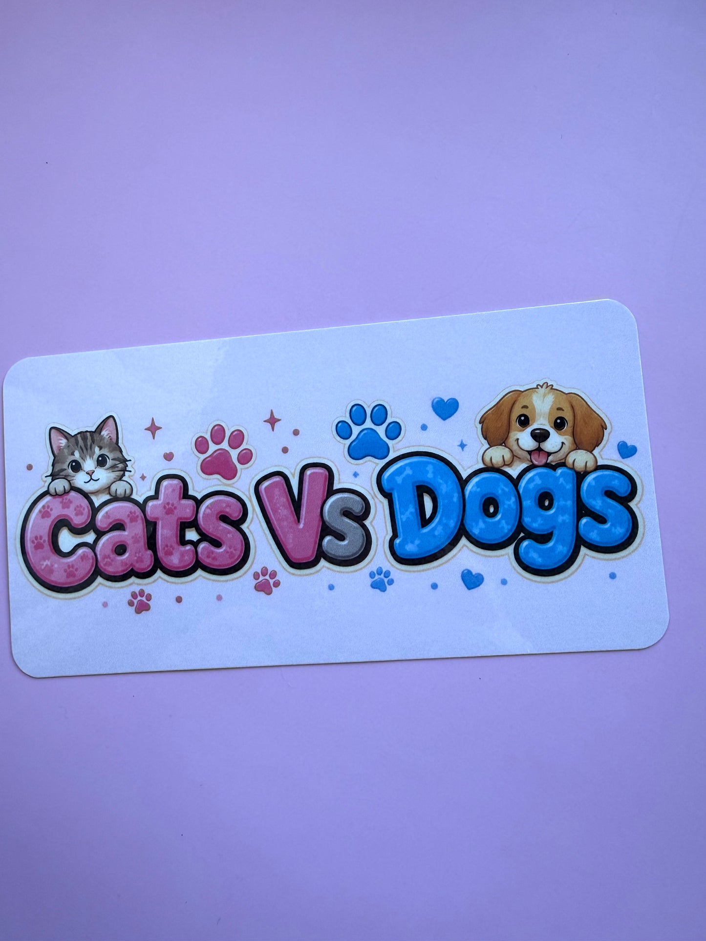 Cats Vs Dogs Dashboard Game