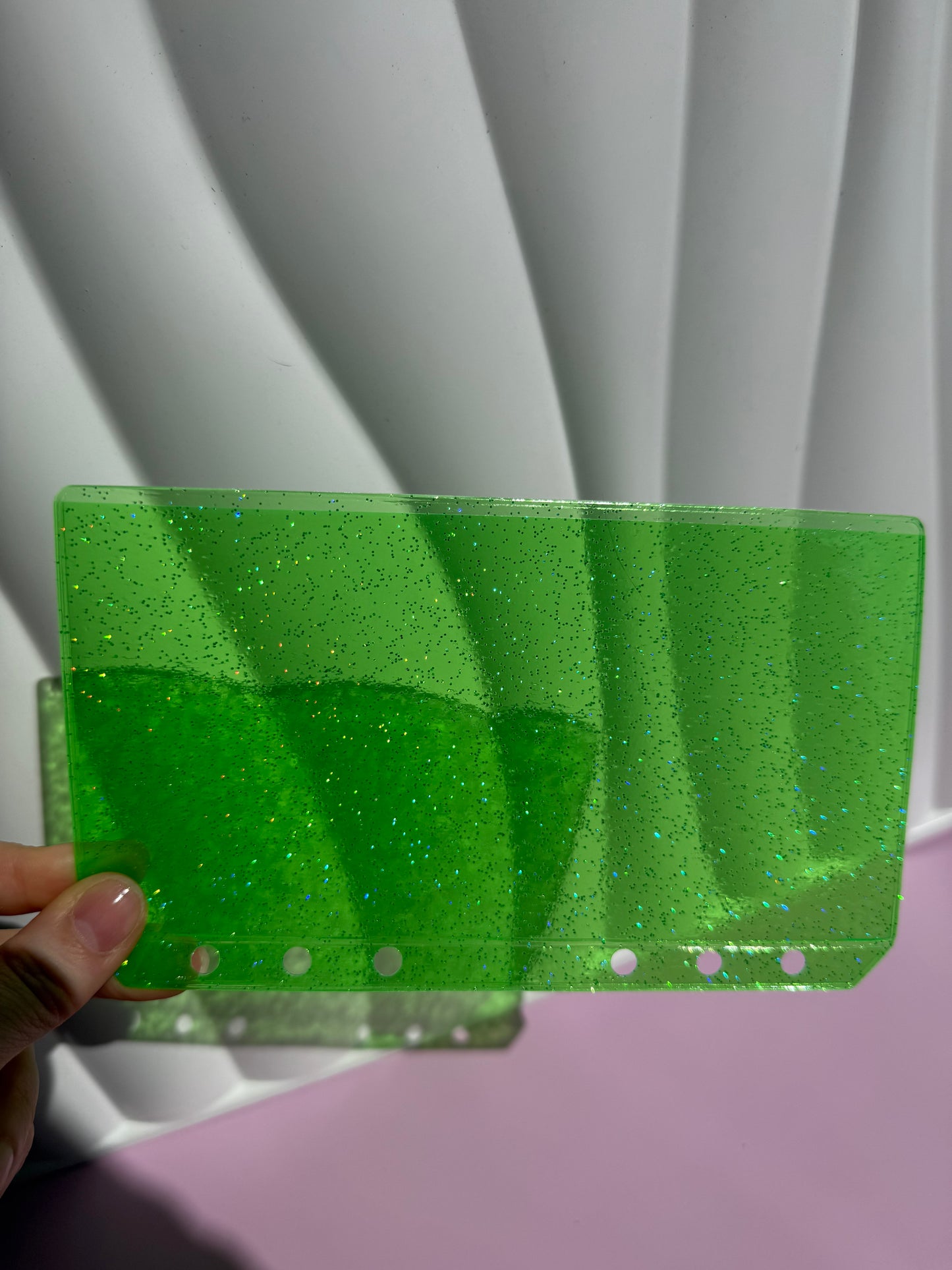 Lucky Clover Glitter Cash Envelope