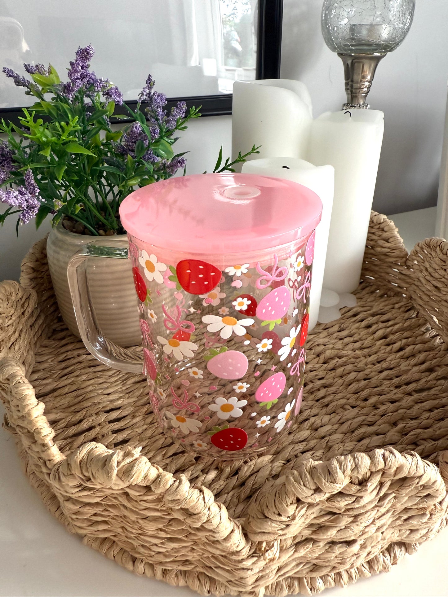 Strawberries & Daisies