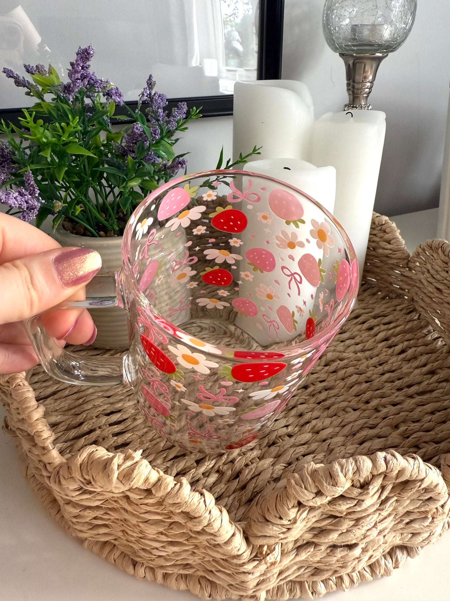 Strawberries & Daisies