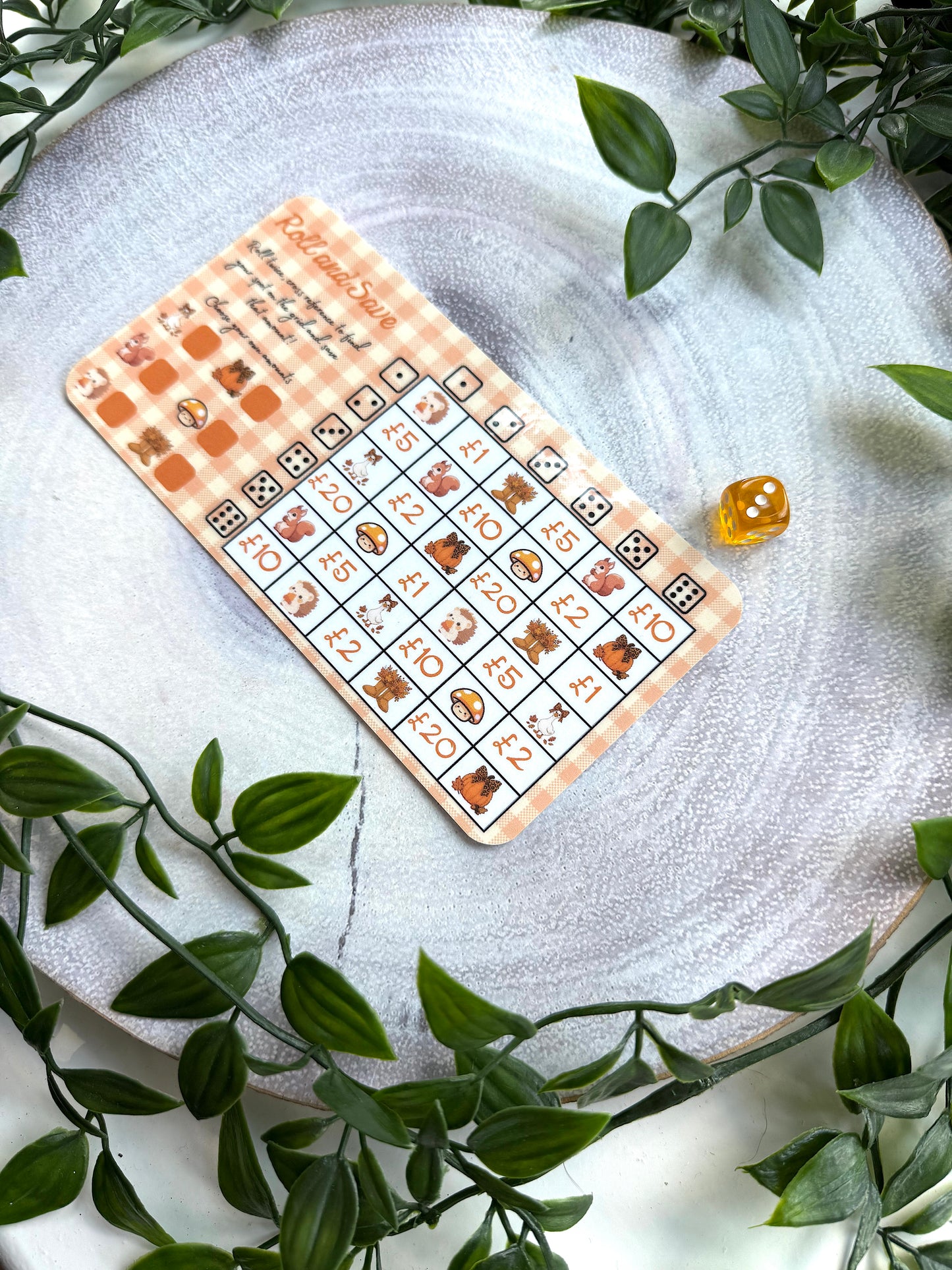 Autumn Roll & Save Grid