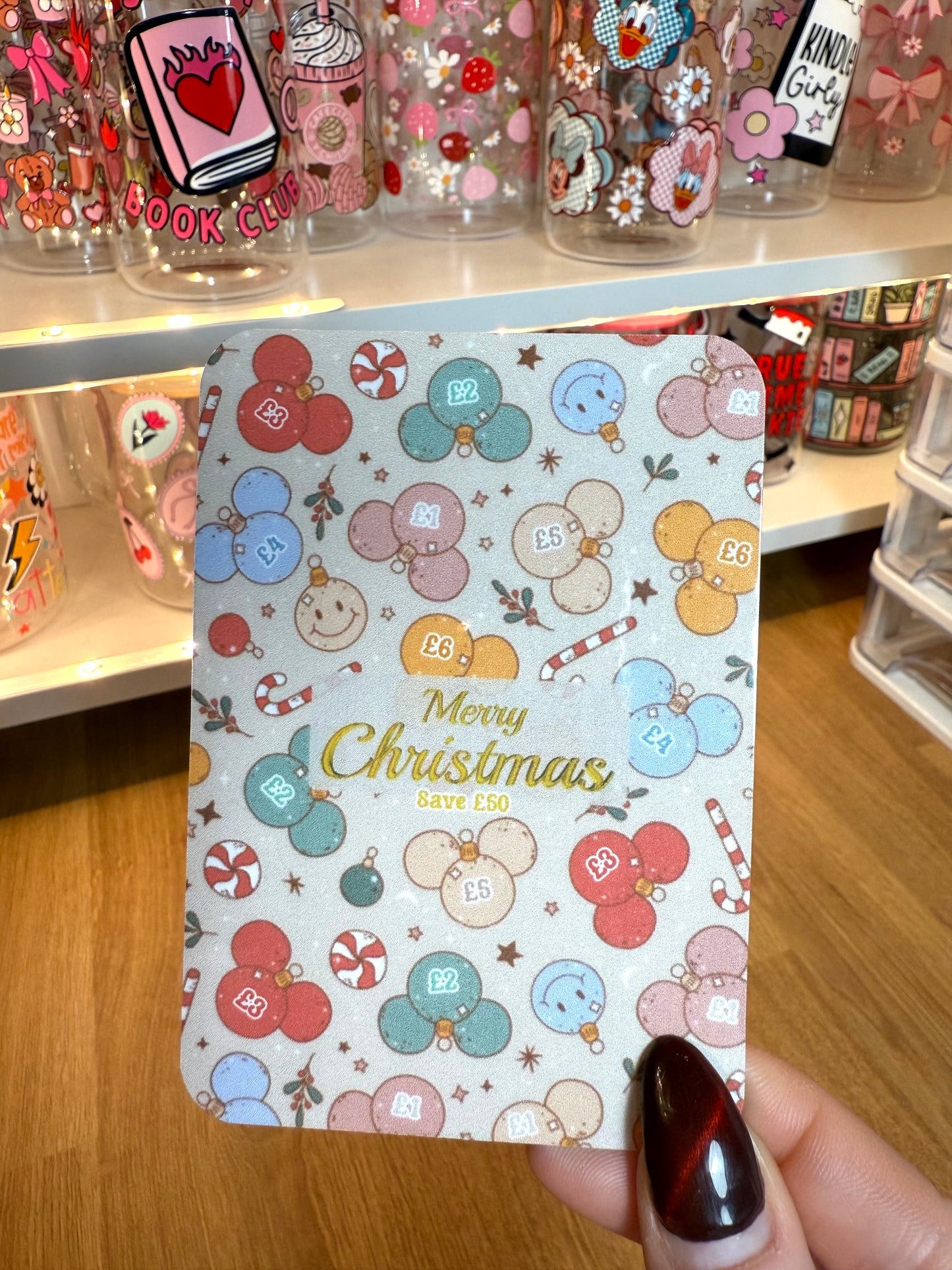 Merry Christmas Ornaments Mini