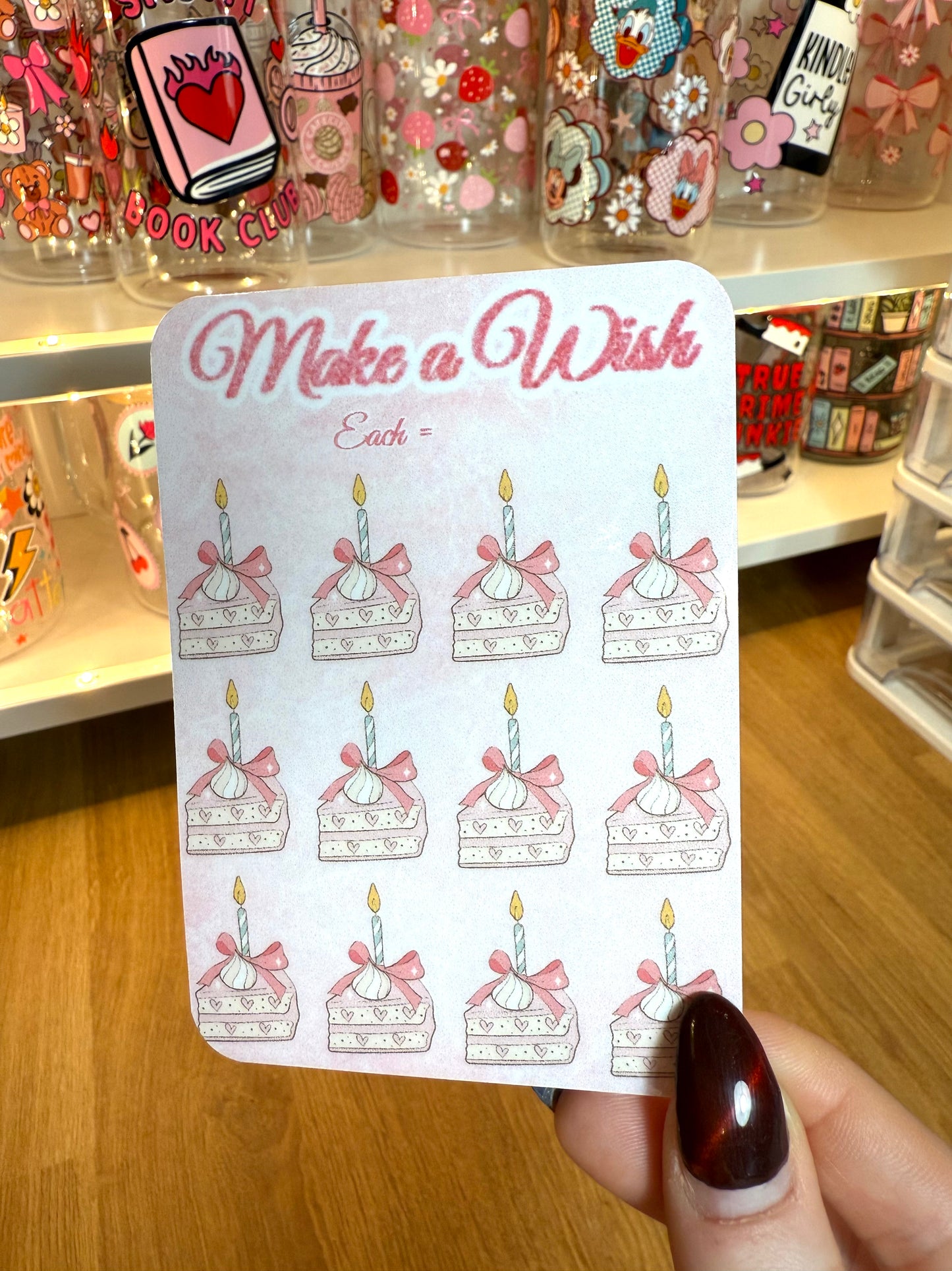 Pink Make a Wish Mini