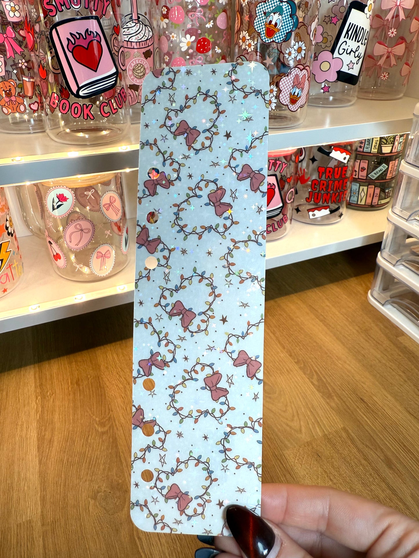 Twinkle & Bow Binder Bookmark
