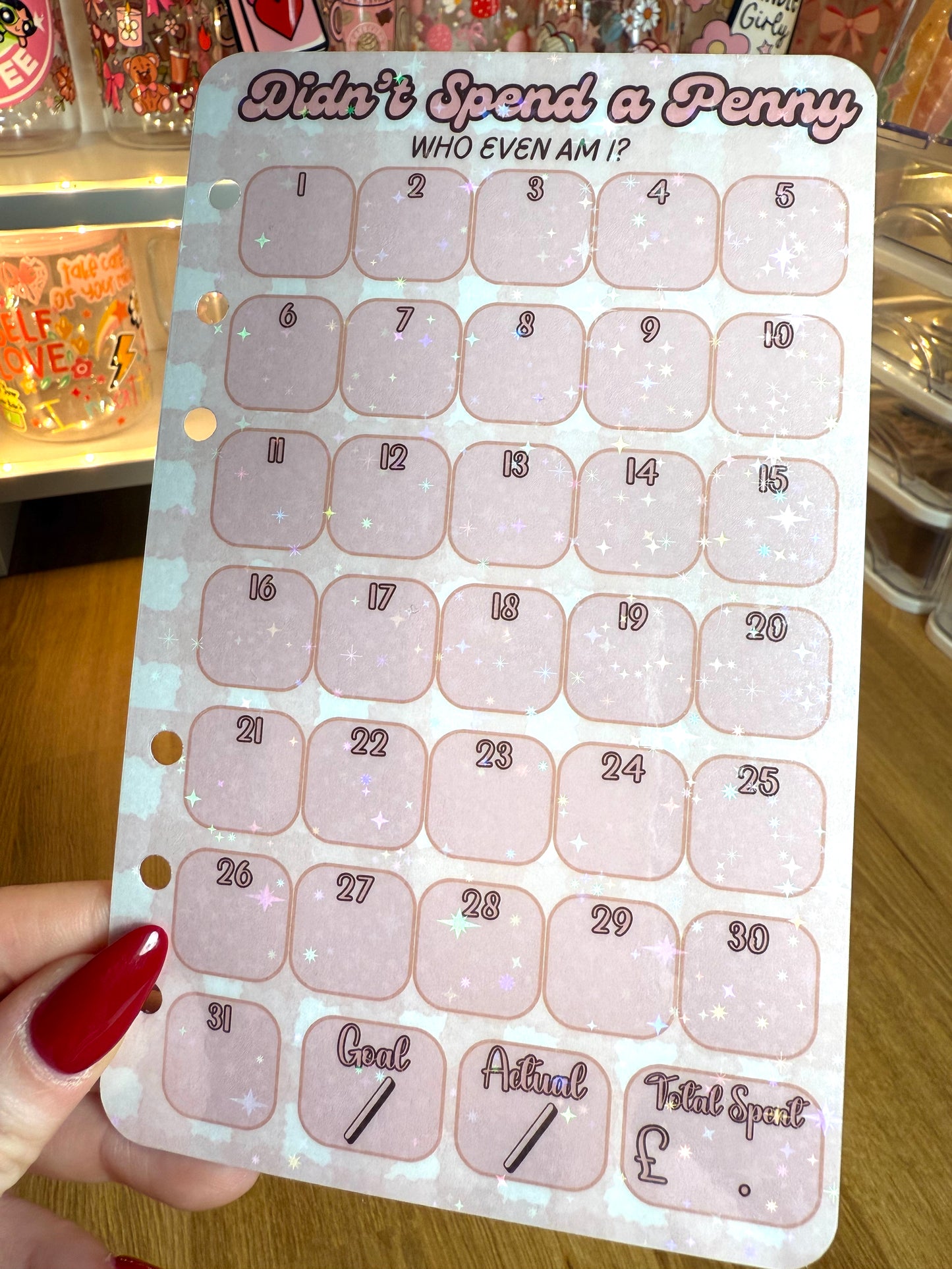 Didn't Spend a Penny! Who even am I! No Spend Tracker