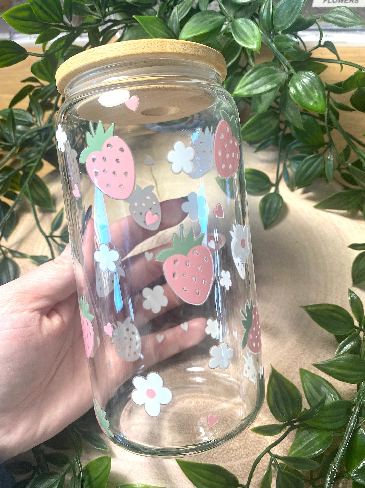 Strawberries and Daisies