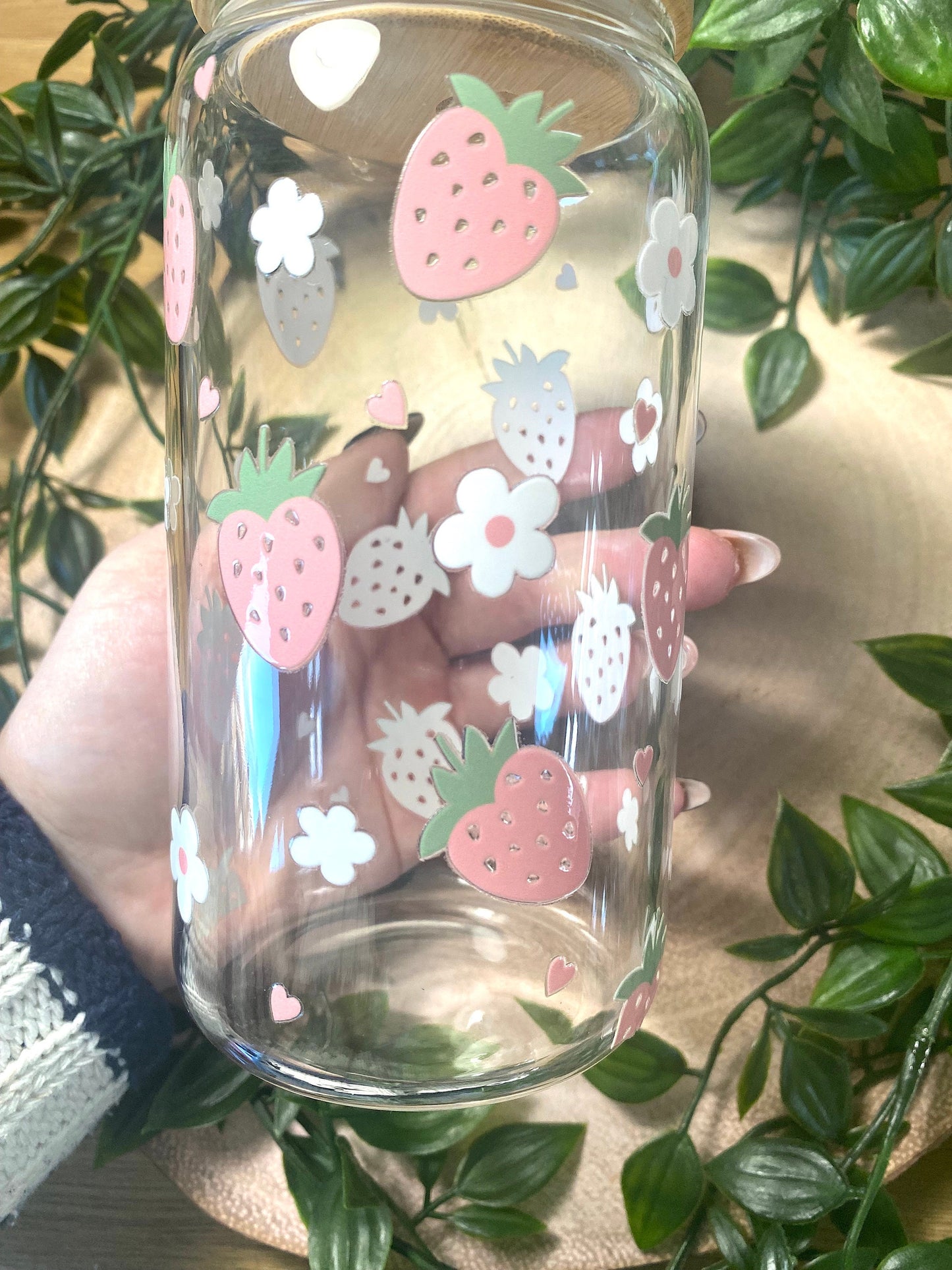 Strawberries and Daisies