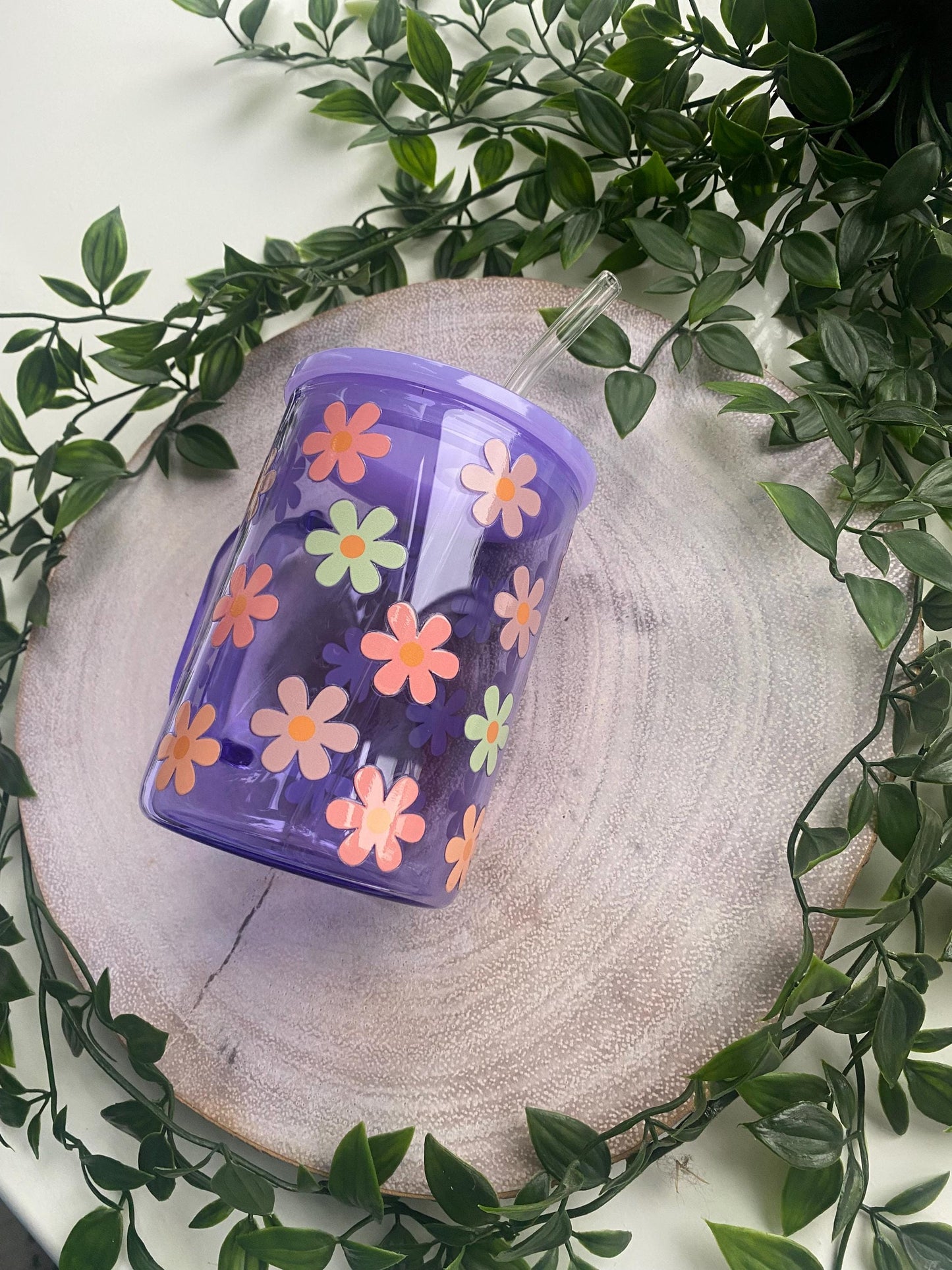 Retro Pastel Daisies
