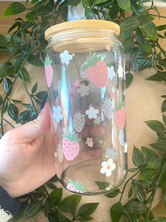 Strawberries and Daisies