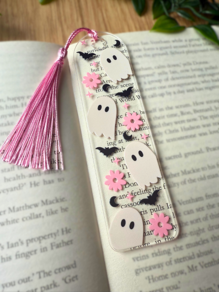 Boo & Bloom Bookmark