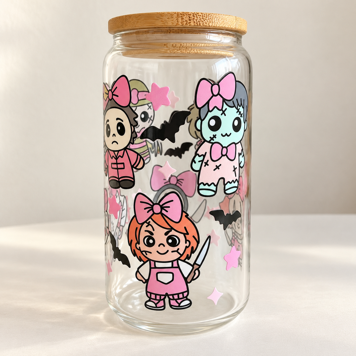 Spooky But Cute Glass