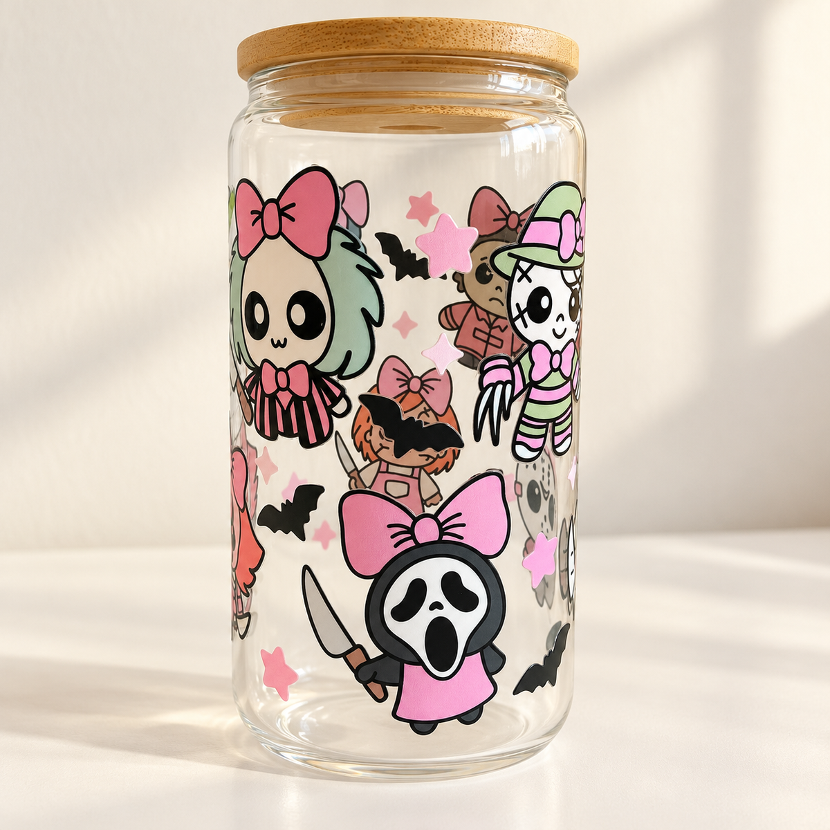 Spooky But Cute Glass
