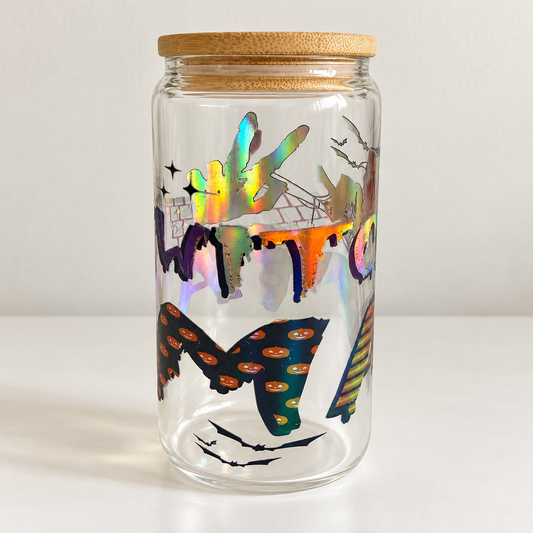 Oops! Witchy Mama Glass
