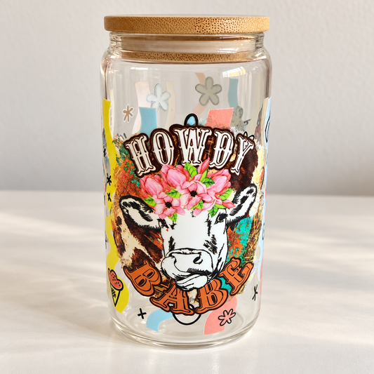 Oops! Howdy Babe Glass