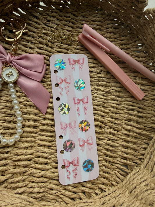 Bow Scratch off Saver Bookmark
