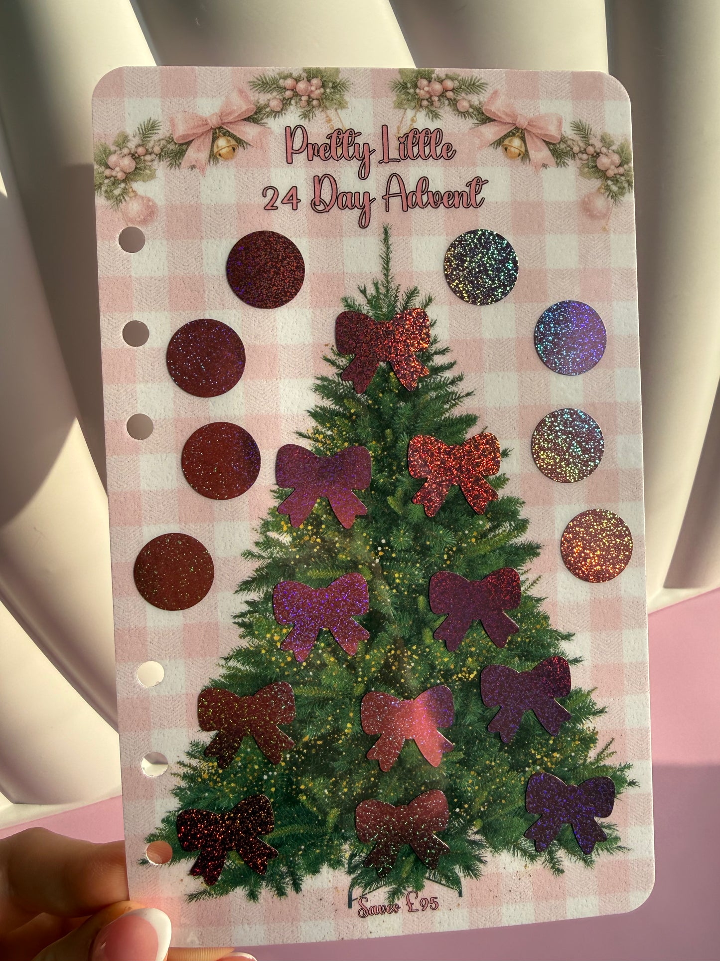 Pretty Little 24 Day Advent Saver