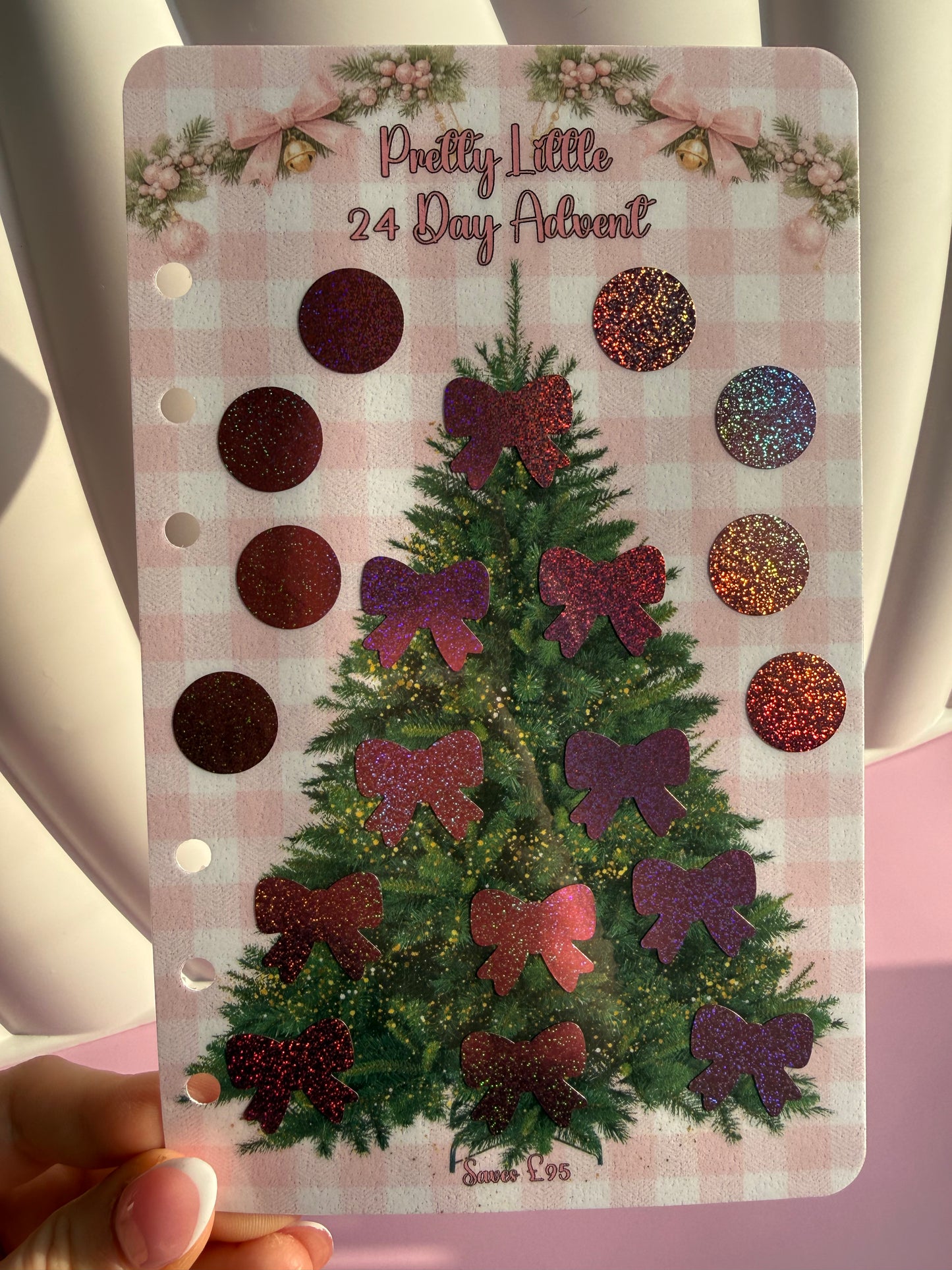 Pretty Little 24 Day Advent Saver