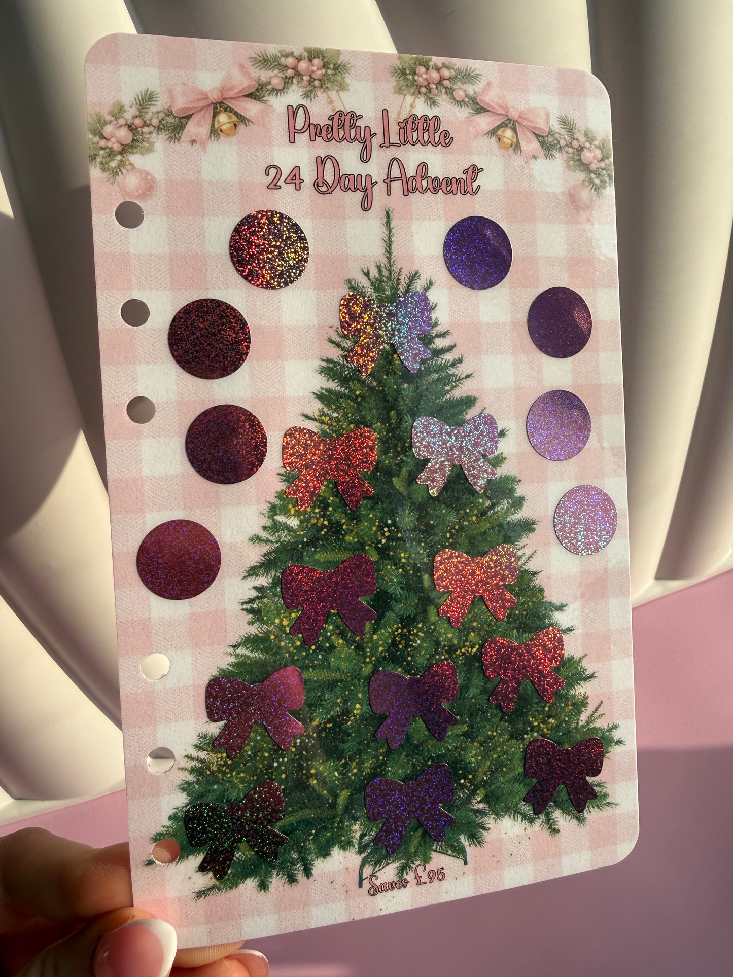 Pretty Little 24 Day Advent Saver