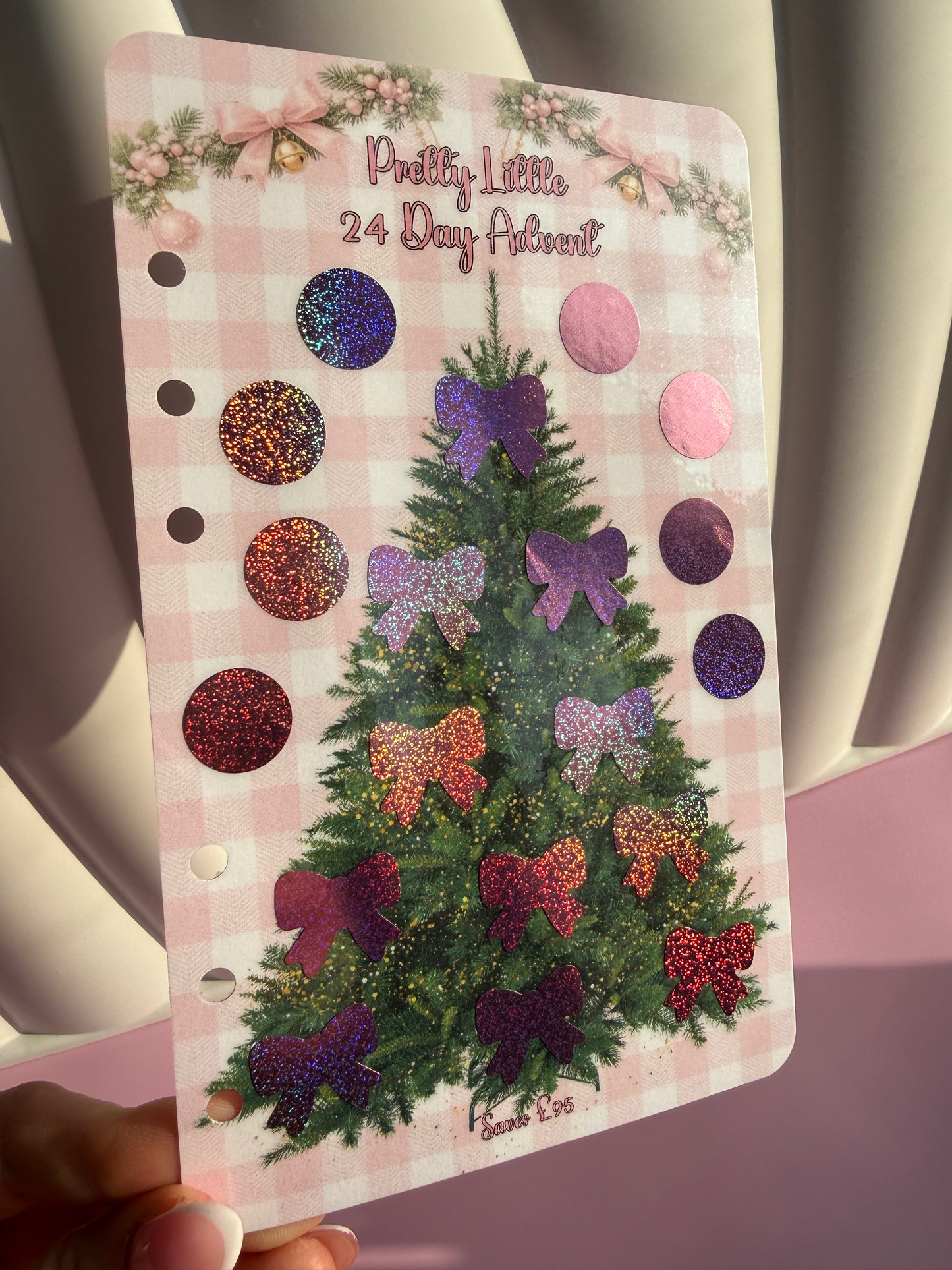 Pretty Little 24 Day Advent Saver