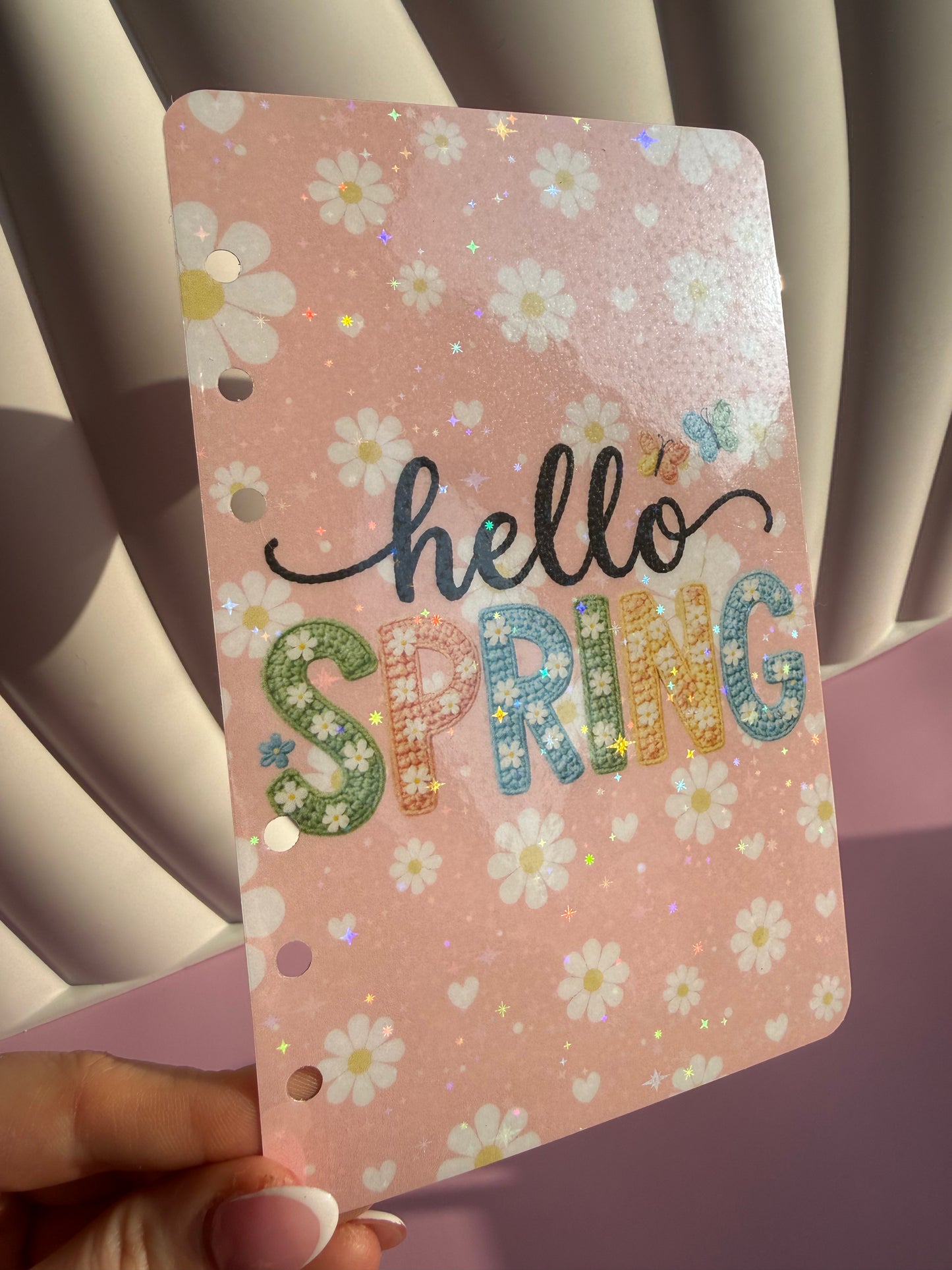 Hello Spring Holographic Dashboard
