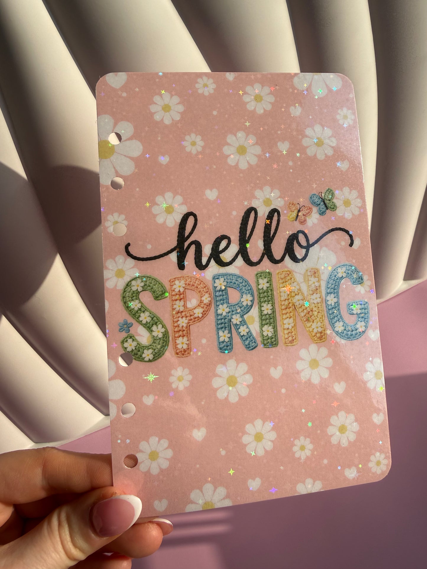 Hello Spring Holographic Dashboard