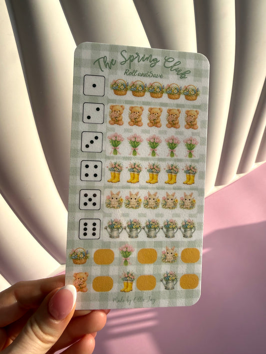 The Spring Club Roll and Save