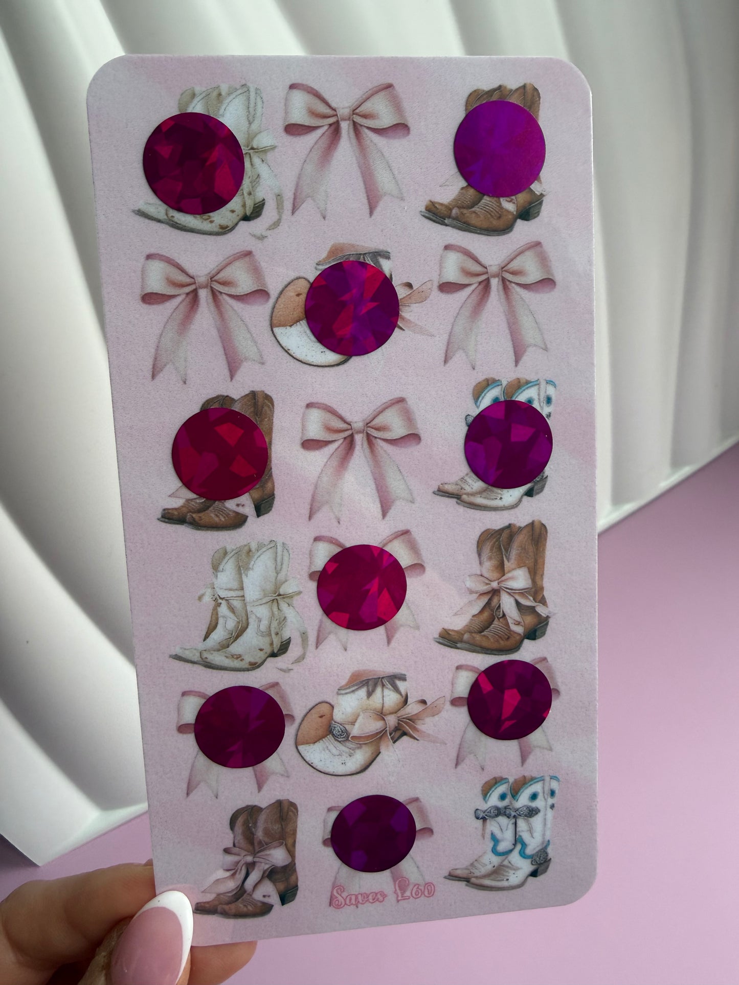 Cowgirl Daydream Pink Scratch off