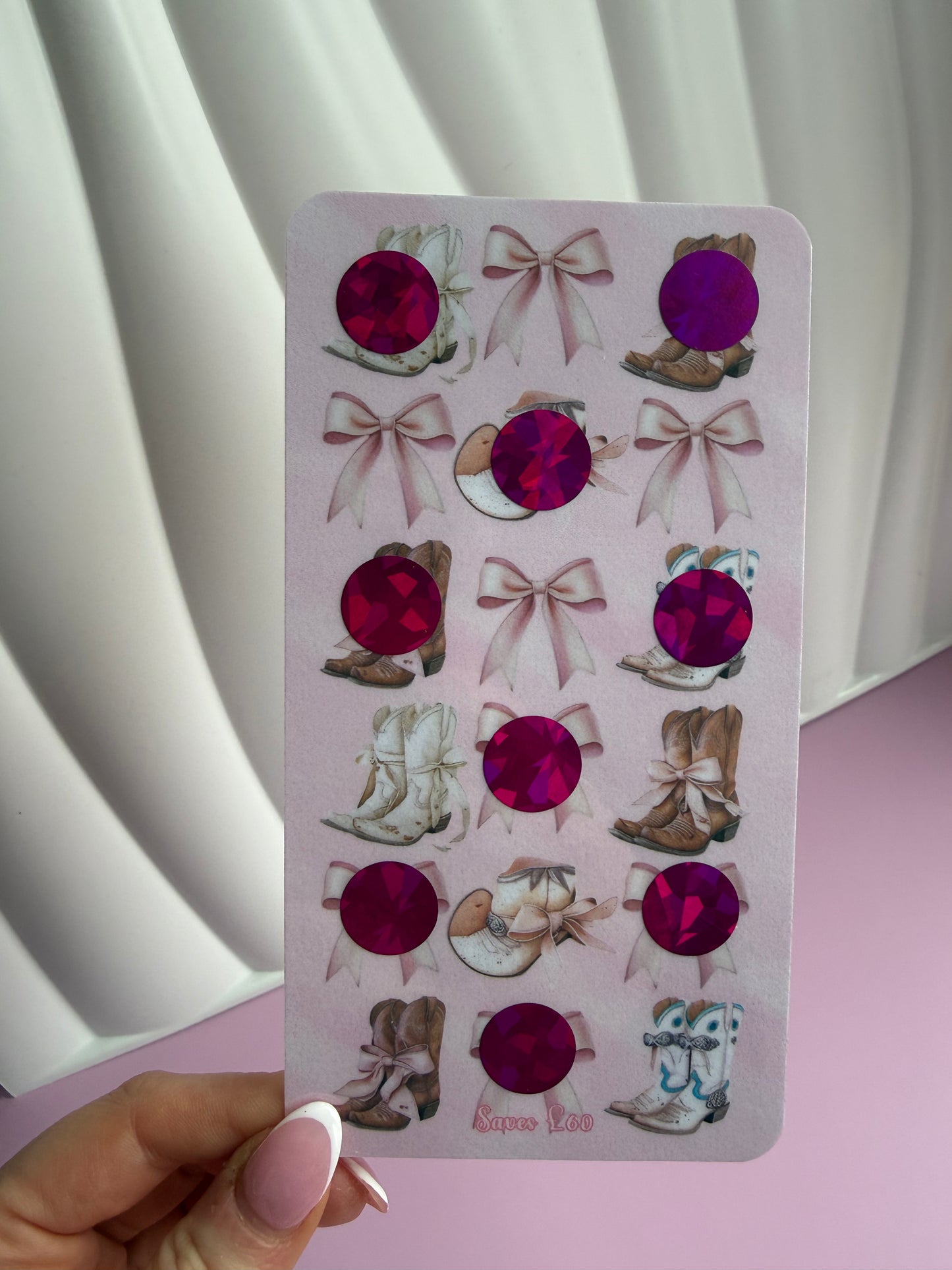 Cowgirl Daydream Pink Scratch off