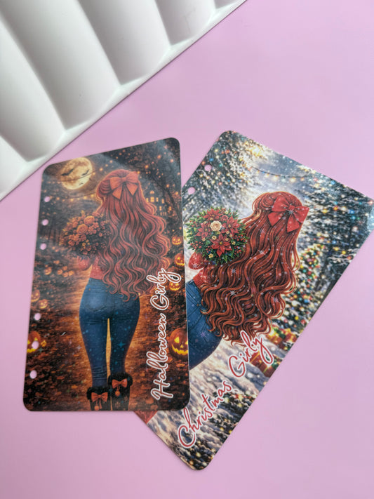 Holiday Girly Holographic Dashboard Collection