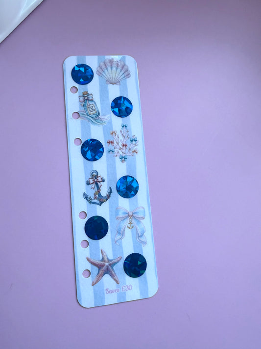 Coastal Summer Scratch off Saver Bookmark