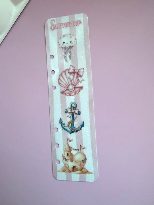 Summer Holographic Bookmark