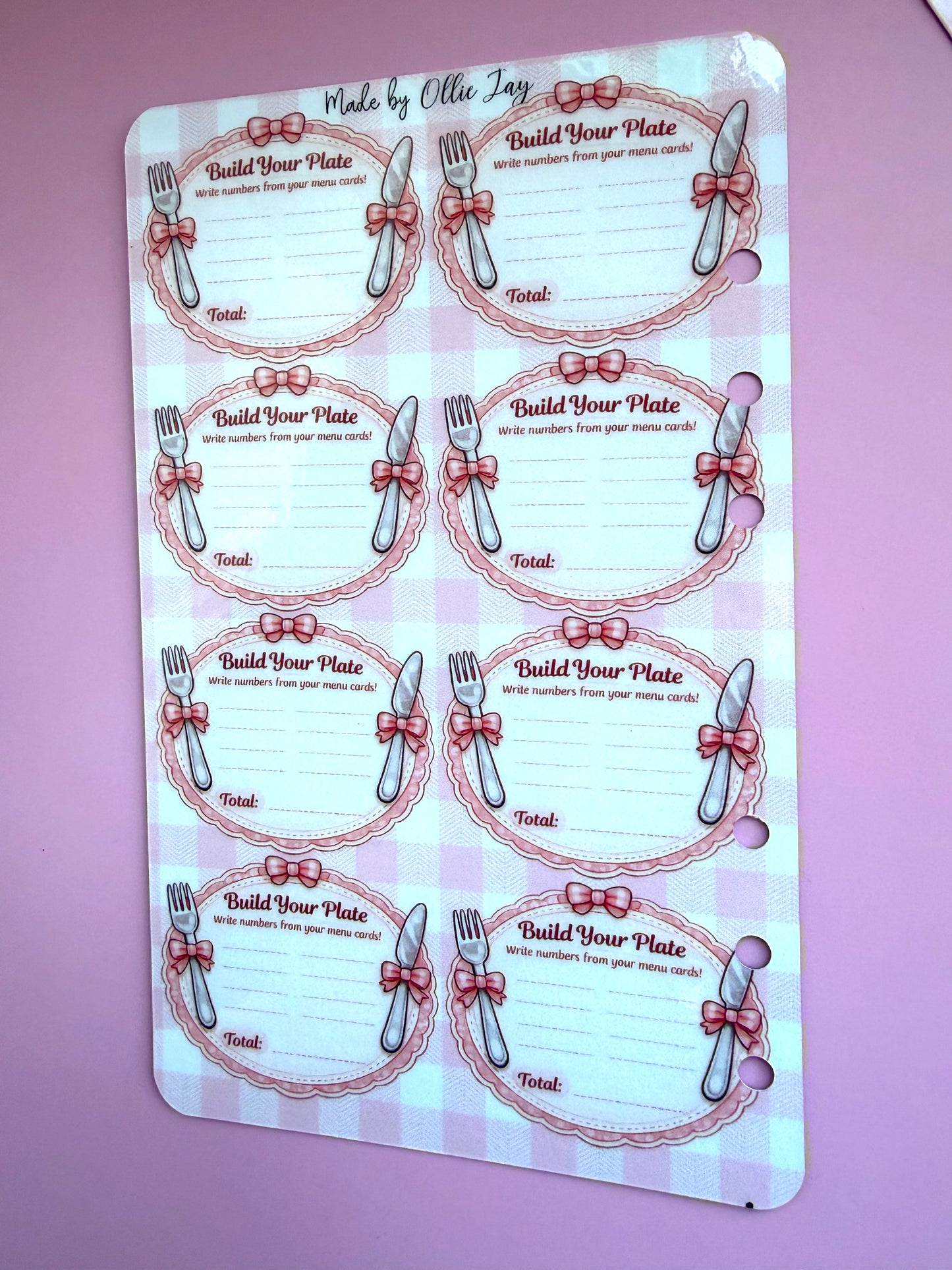 Build Your BBQ Plate! Dashboard Game