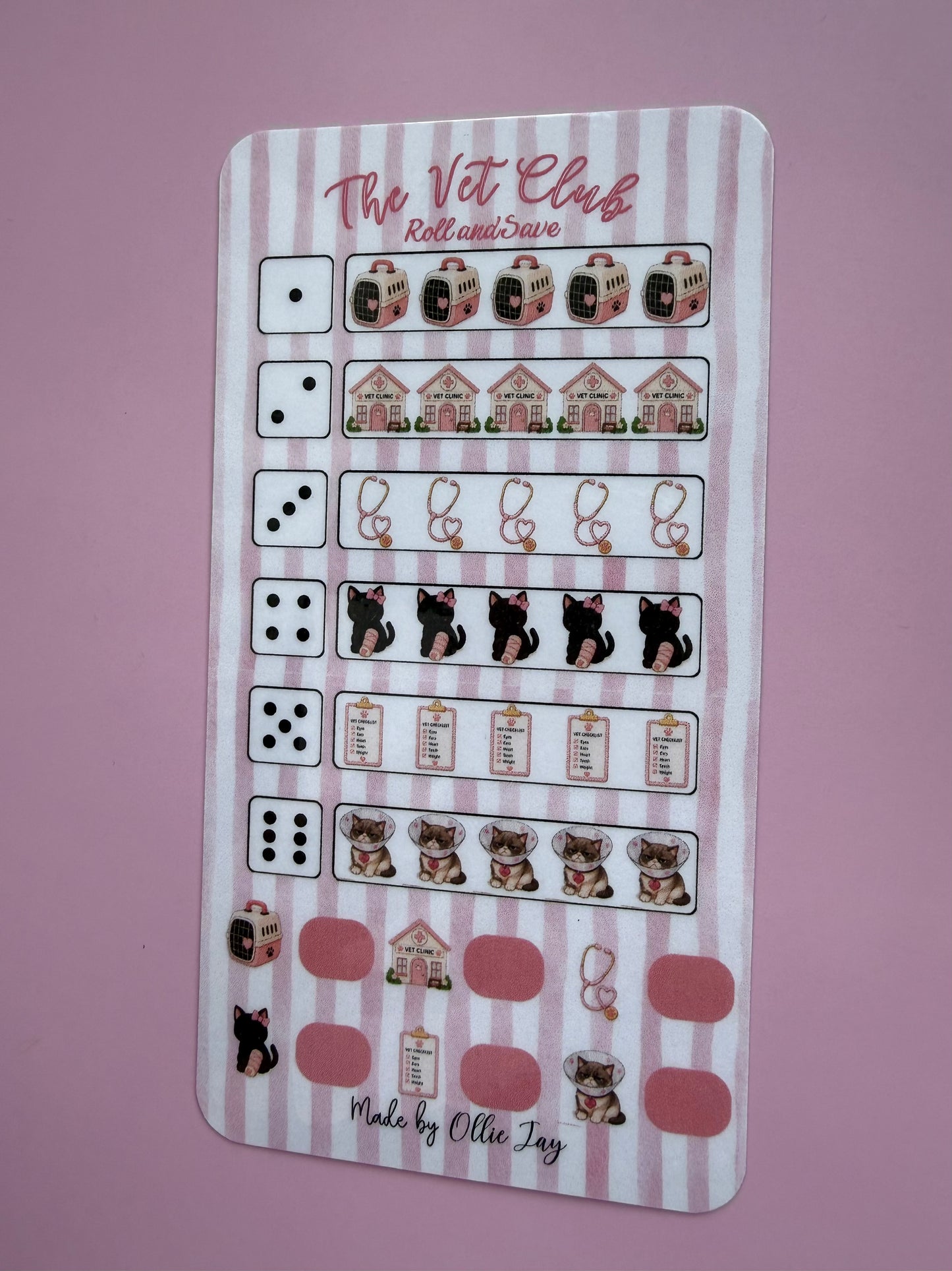 The Vet Club Roll and Save