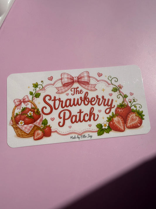 The Strawberry Patch Insert