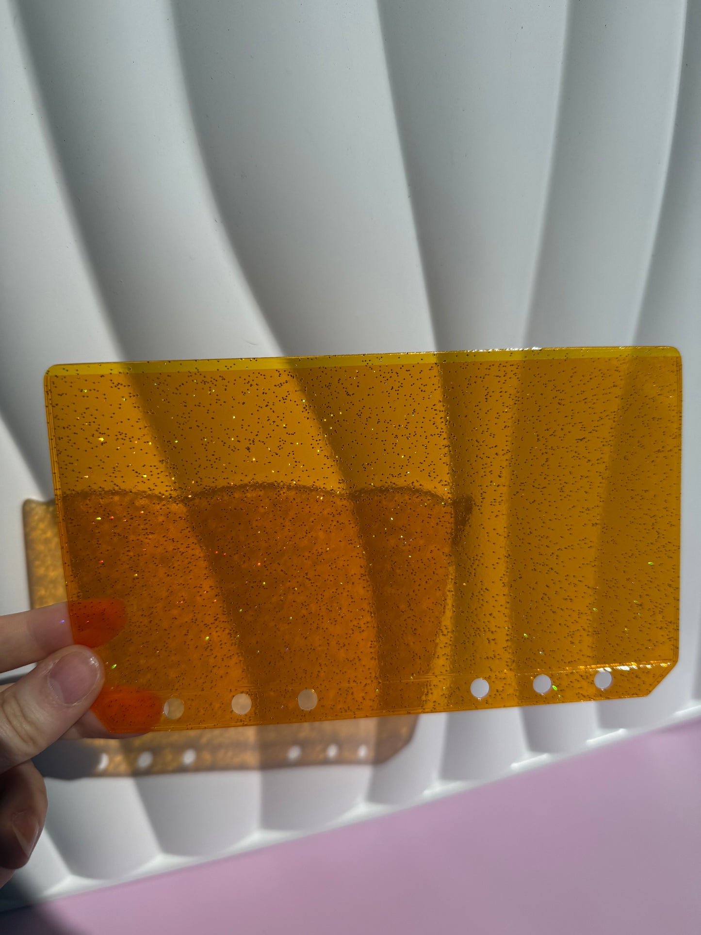Sunset Glitter Cash Envelope