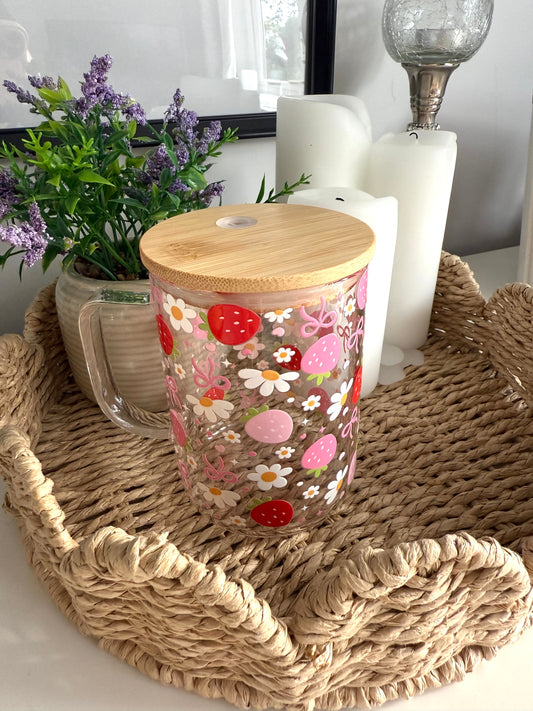Strawberries & Daisies