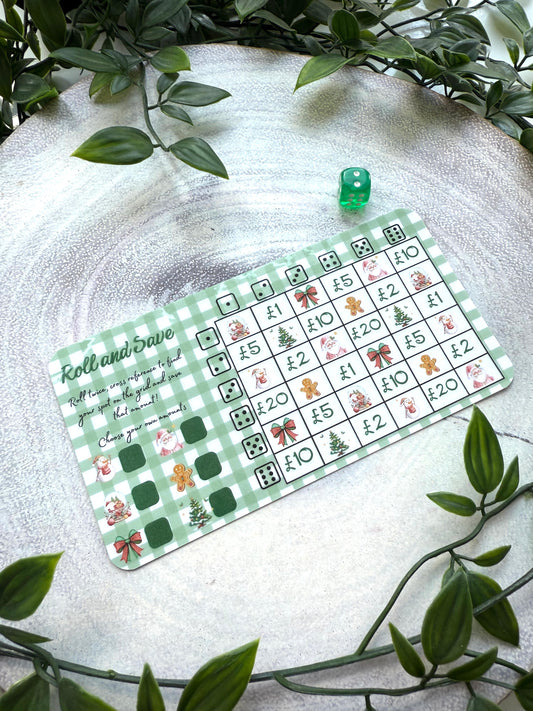 Christmas Roll & Save Grid