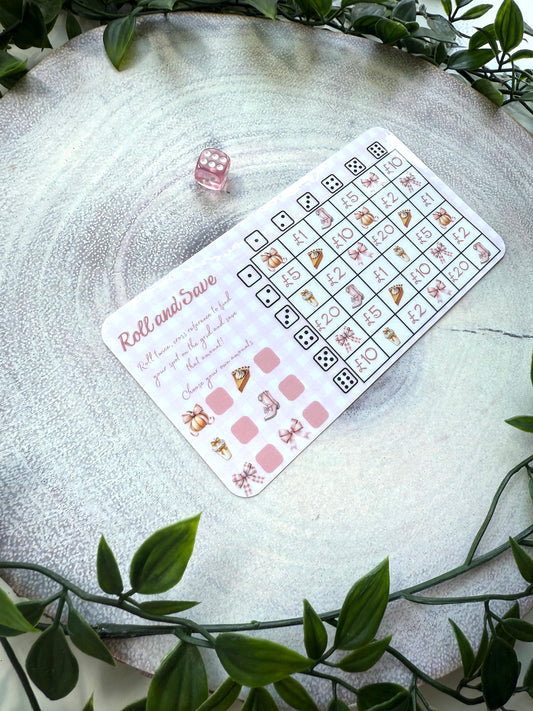 Pink Autumn Roll & Save Grid
