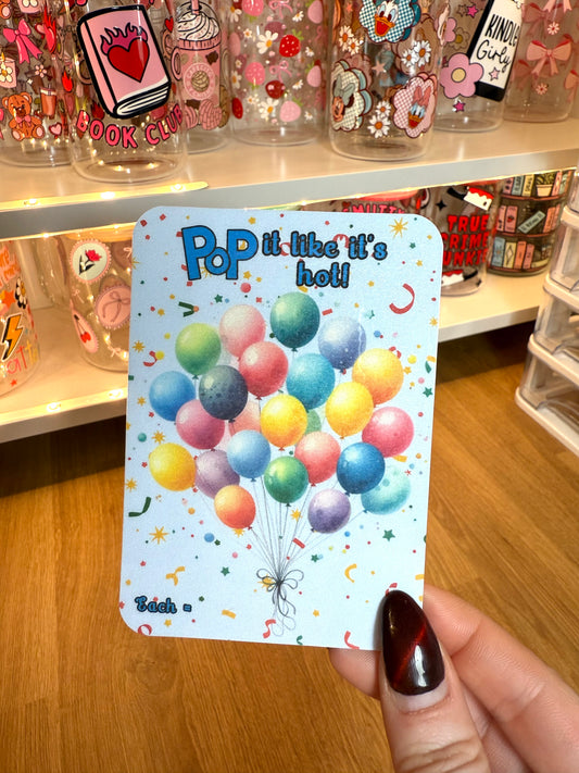 Pop It Like It's Hot! Mini